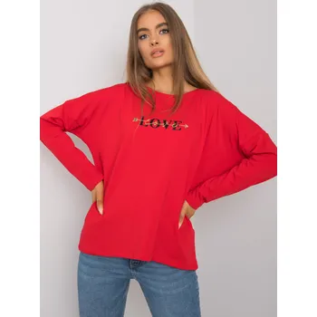 Blouse-RV-BZ-7209.24P-red RUE PARIS červená 3293252