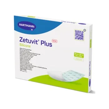 Krytí na ránu Zetuvit Plus Silicone 20 x 25 cm