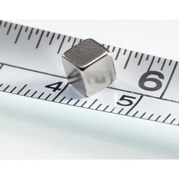 Dekorativní magnet Magsy Neodymový magnet kvádr 5x5x5 N 80 °C, VMM7-N42 Počet kusů: 2880 ks
