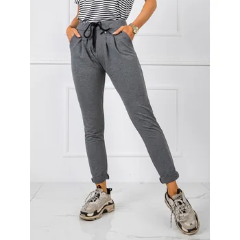 Sweatpants-TP-DR-5477.88-dark gray BASIC Feel Good šedá 3290787