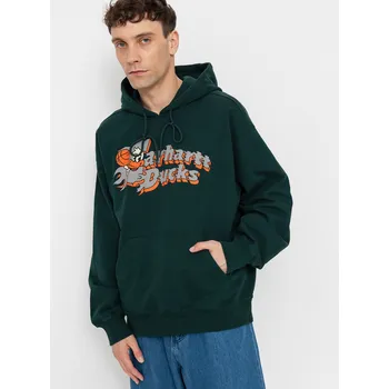 Pánská mikina Carhartt WIP Flaming Ducks HD (conifer) L, zelená