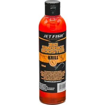 Návnadové aroma JET FISH - Booster Smoke ZIG RIG 250ml - Krill