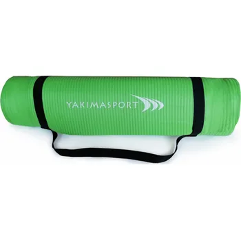 podložka na cvičení YakimaSport Tréninková podložka 100453 180 cm x 60 cm x 1 cm zelená