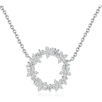 Náhrdelník Elenys stříbrný náhrdelník Krásná Gypsophila