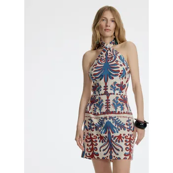 Dámské šaty Reserved - Vzorované minišaty - vícebarevná - 888GB-MLC - 888GB-MLC-L