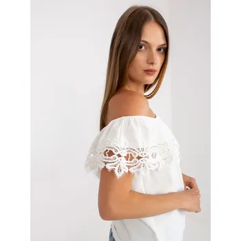 Dámská košile Blouse-LK-BZ-506915.60-white LAKERTA bílá 3296331