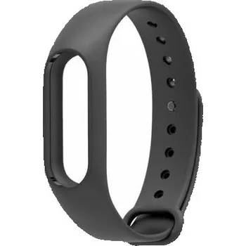 Řemínek na hodinky Náramek černý pro Xiaomi Mi Band 2