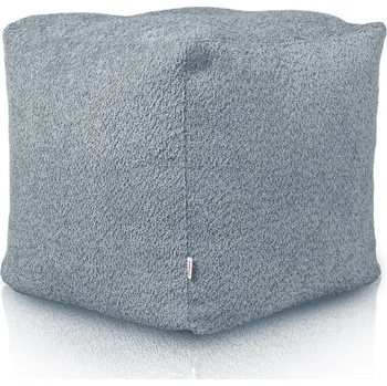 Taburet Taburetka Boucle modrá