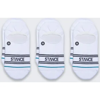 Pánské ponožky Stance Ponožky Basic No Show, 3 páry, bílé