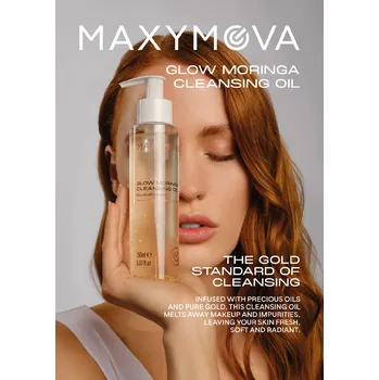 Maxymova stolní stojan na produkty – Moringa Cleansing Oil