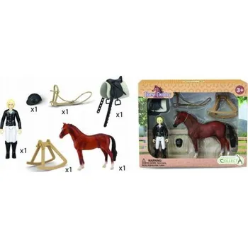 Collecta FIGURKA PROFESIONÁLNÍHO ŽOKEJE A PŘÍSLUŠENSTVÍ V BALENÍ OD COLLECTA