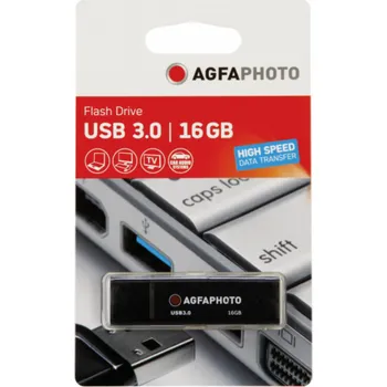 USB flash disk AgfaPhoto USB 3.0 cerna 16GB 10569