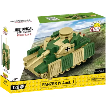 Stavebnice COBI Mini tanky COBI - různé druhy World War II 1:72, Typ Panzer IV Ausf. J COBI-3097