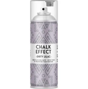 Barva ve spreji Akrylový sprej s křídovým efektem, DIRTY LILA - SVĚTLÁ FIALOVÁ, 400 ml, 1 kus