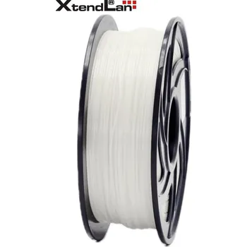 Filament XtendLan filament PLA bílý Plastické vlákno, pro 3D tisk, PLA, průměr 1,75mm, hmotnost materiálu 1kg, bílé 3DF-PLA1.75-WT 1kg