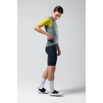 Cyklistická vesta GOBIK Cyklistická vesta - PLUS 2.0 - šedá L