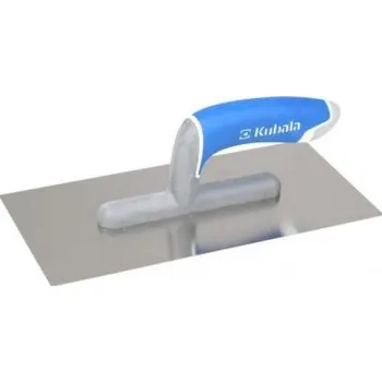Zednické hladítko KUBALA hladítko nerez 270x130mm, plast. rukojeť (0260)