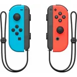 Joy-Con Pair Neon Red/Neon Blue Červená