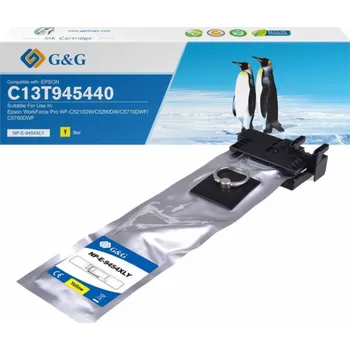 G&G Inkoust kompatibilní s / inkoust s C13T945440, NP-E-9454Y, žlutý, 5000 s
