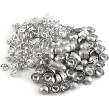 Knoflík Knoflík na potahování celokovový velikost 16" Varianta: nikl, Balení: 100 pár