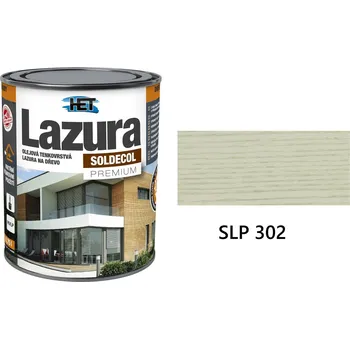 barva a nátěr na dřevo HET SOLDECOL Lazura PREMIUM tenkovrstvá olejová lazura na dřevo 2.5 l SLP-302