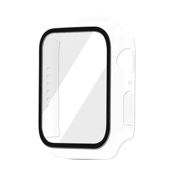 Ochranné pouzdro s tvrzeným sklem pro Apple Watch 10 42mm Barva: Bílá, Typ: 8