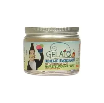 Stylingový přípravek Bes Gelato Lemon Sherbet Vosk se silnou fixací a citronovou vůní 50 ml