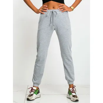 Sweatpants-RV-DR-5040.08X-gray BASIC Feel Good šedá 3294570