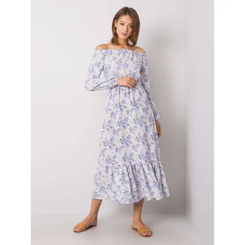 Dámské šaty Dress-WN-SK-840-1.36P-light blue RUE PARIS šedá 3291737