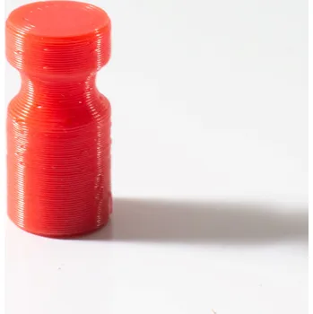 Dekorativní magnet Vyrobce Velmi silný magnet v plastovém pouzdře bez potisku - červený Počet kusů: 1 ks