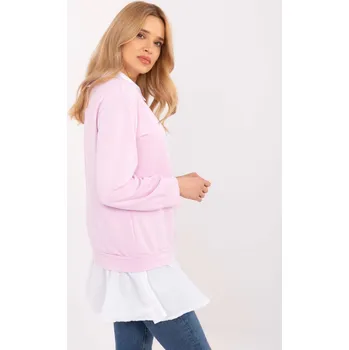 Dámská halenka Halenka MI BZ A5997.49 světle fialová jedna velikost