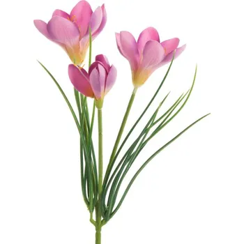 umělá květina Umělý květ NATU 468 růžový (6 ks)