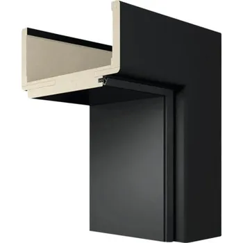 Zárubeň Obložková zárubeň Prestige laminát 80P šířka 100 mm antracit