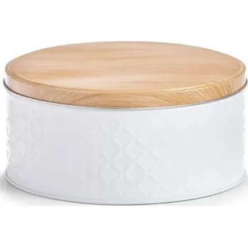 Dóza na potraviny Zeller Velkoobjemová nádoba na potraviny SCANDI, O 20 x 9 cm, bílá, ZELLER