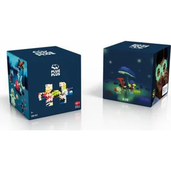 ostatní stavebnice Teka Plus-Plus svítící ve tmě kostky 600 ks