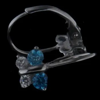 Náušnice Stříbrné náušnice s klasickým zapínáním