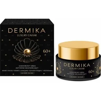 Masážní přístroj Dermika Luxury Caviar 60+ Caviar Aktivně regenerační denní a noční krém 50ml