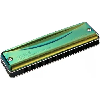Foukací harmonika Harmonika diatonická Suzuki C-20 Bb Olive