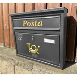 SKANTEX Poštovní schránka - klasik - T11 barva: šedá T11