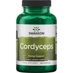 Swanson Cordyceps 120 kapslí + Sleva 3 % pro registrované
