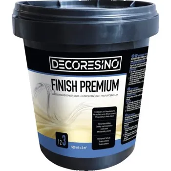 Lak na dřevo Lak na obklady a dlažby polomatný Decoresino FINISH PREMIUM 1,1 l