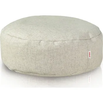 Taburet Vlněná podnožka béžová