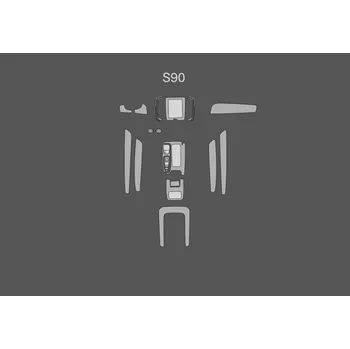 Polep vozidla JEM PPF předřezaná fólie interiér Volvo S90