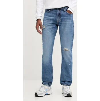 Pánské džíny Džíny Guess Jeans pánské, modrá barva, M5YA1C D5R25 M5YA1C.D5R25 55J, vel. 36/32