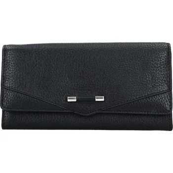 Peněženka Lagen 51457 černá dámská kožená peněženka + DÁREK