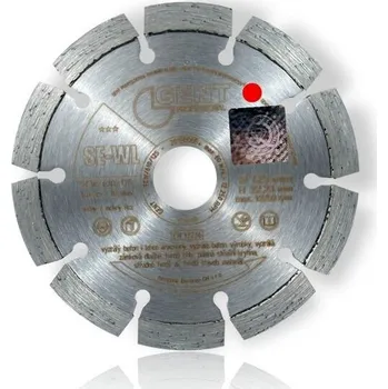 Řezný kotouč GENT diamantový kotouč 150/10mm SE-WL, vyzrálý beton, zámková dlažba