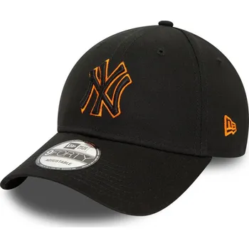 Kšiltovka Kšiltovka New Era 940 MLB TEAM OUTLINE 9FORTY NEYYAN Black/Dim Orange velikost O/S