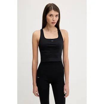 Top Pangaia Plant-Stretch Ribbed Tank Top 10002425 černá 99X, vel. XL