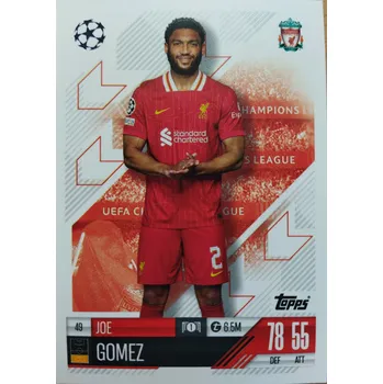 Sběratelská karetní hra Joe Gomez