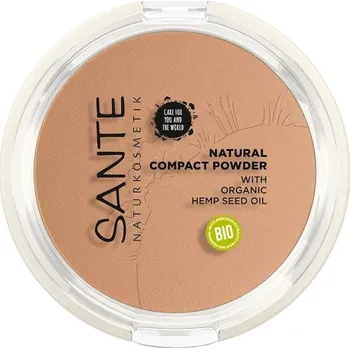 Pudr Sante-Naturkosmetik Make-up-obliceje Foundation-PowderPřírodní kompaktní pudr č. 03 Teplý med 9 g ()